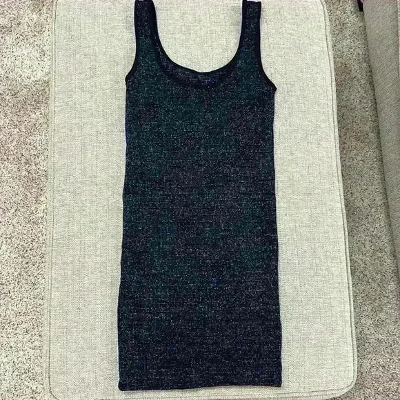 Zara Metallic Tank Dress - Picture 4 of 8